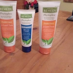 3 skin protected 1 of them is silicone cream